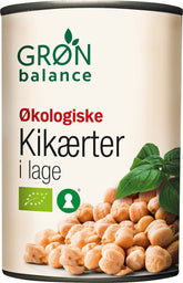 SuolaliemessÀ olevat kikherneet BIO 410 g (246 g) (Tölkki) - GRON BALANCE